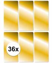 Gouden etiketten 2 5 x 5 5 cm 10106191